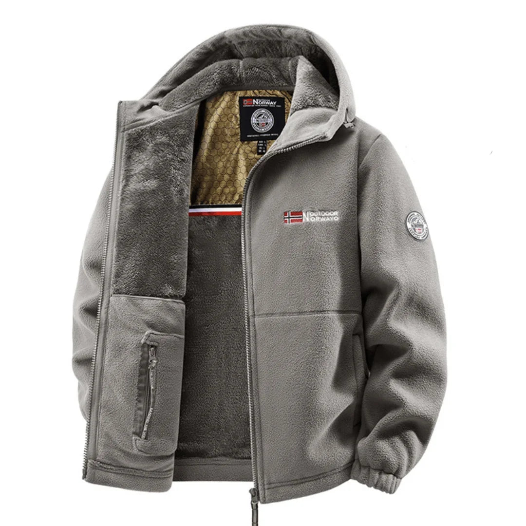 Chaqueta Polar con Capucha Sóller