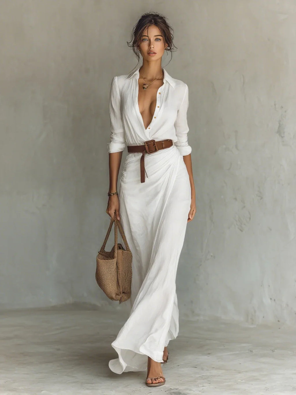 Vestido Largo Casual Mondoñedo