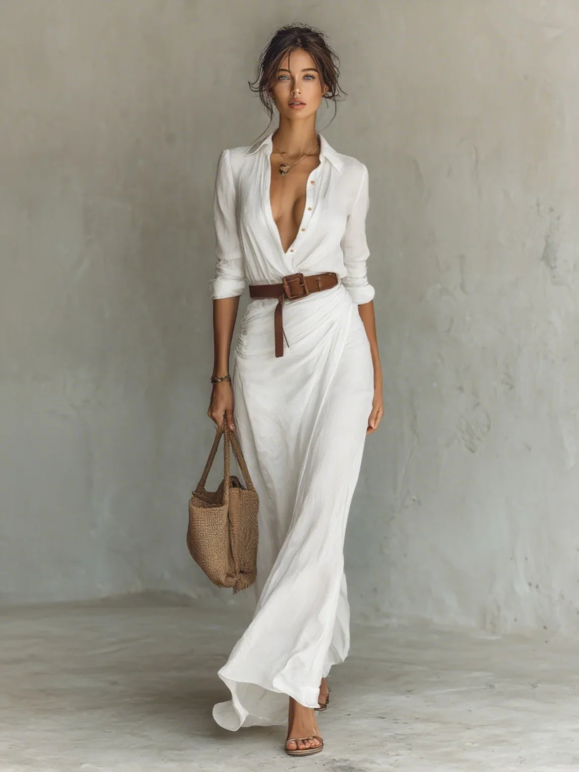 Vestido Largo Casual Mondoñedo