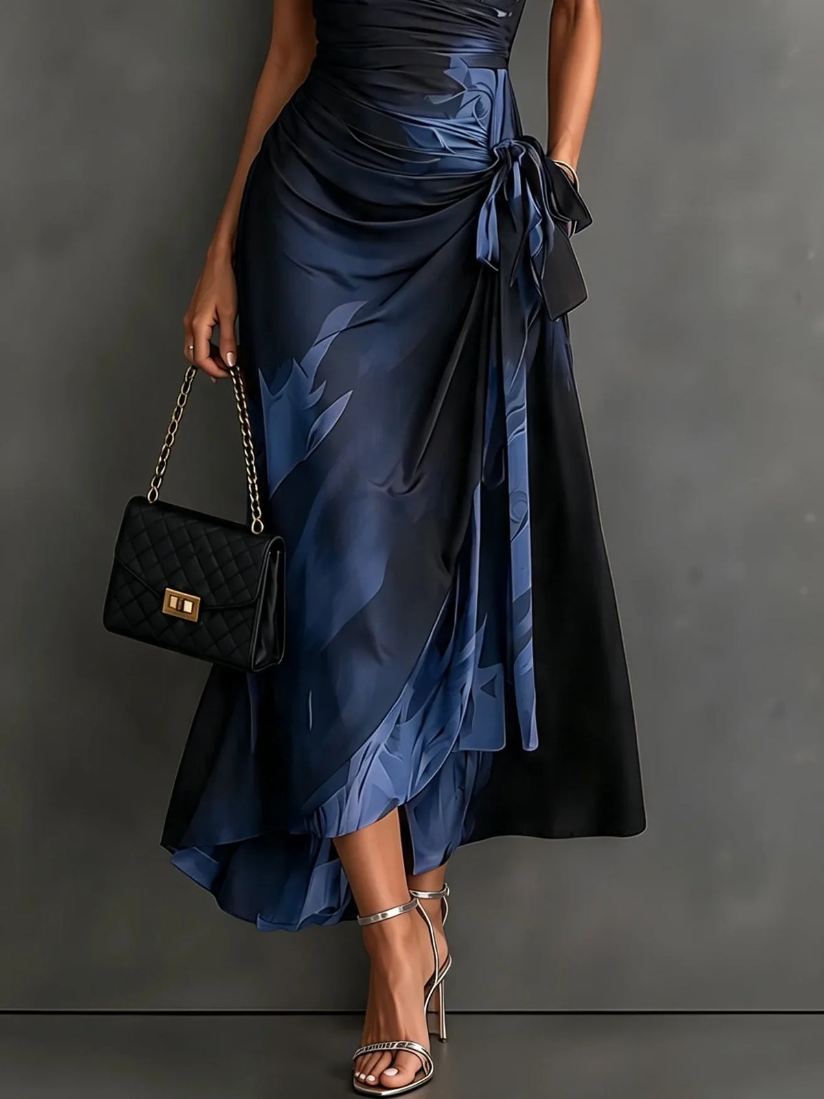 Vestido Midi Cruzado Estella
