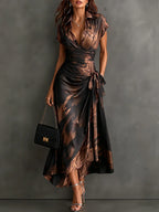Vestido Midi Cruzado Estella