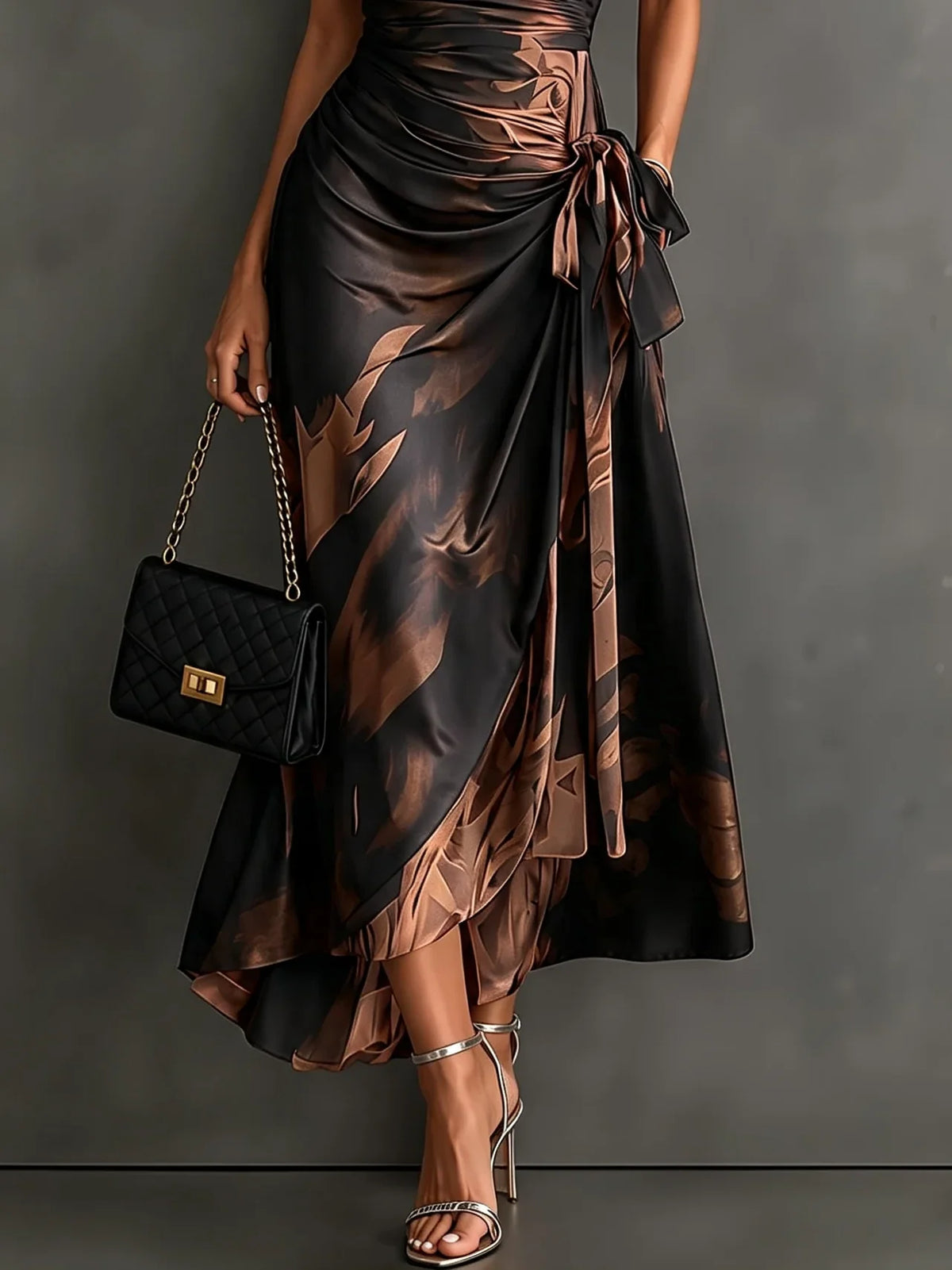 Vestido Midi Cruzado Estella