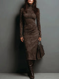 Vestido Midi Fluido Cambados