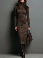 Vestido Midi Fluido Cambados