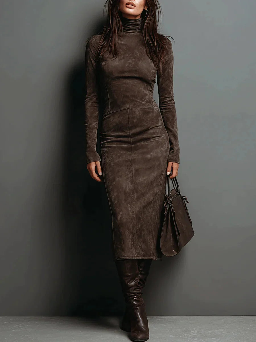 Vestido Midi Fluido Cambados