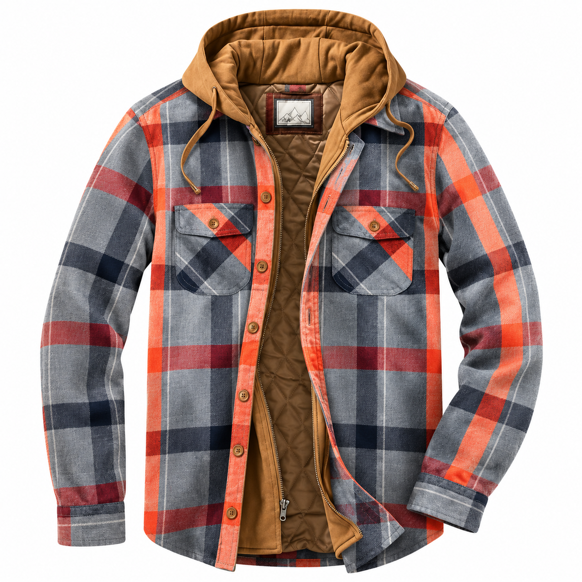 Chaqueta de Cuadros Urbana Sagunto