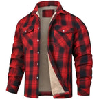 Chaqueta de Cuadros de Abrigo Zamora