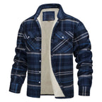 Chaqueta de Cuadros de Abrigo Zamora