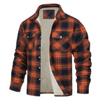 Chaqueta de Cuadros de Abrigo Zamora