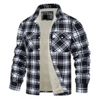 Chaqueta de Cuadros de Abrigo Zamora