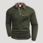 Polo con Detalles de Cuadros Verín
