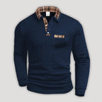 Polo con Detalles de Cuadros Verín