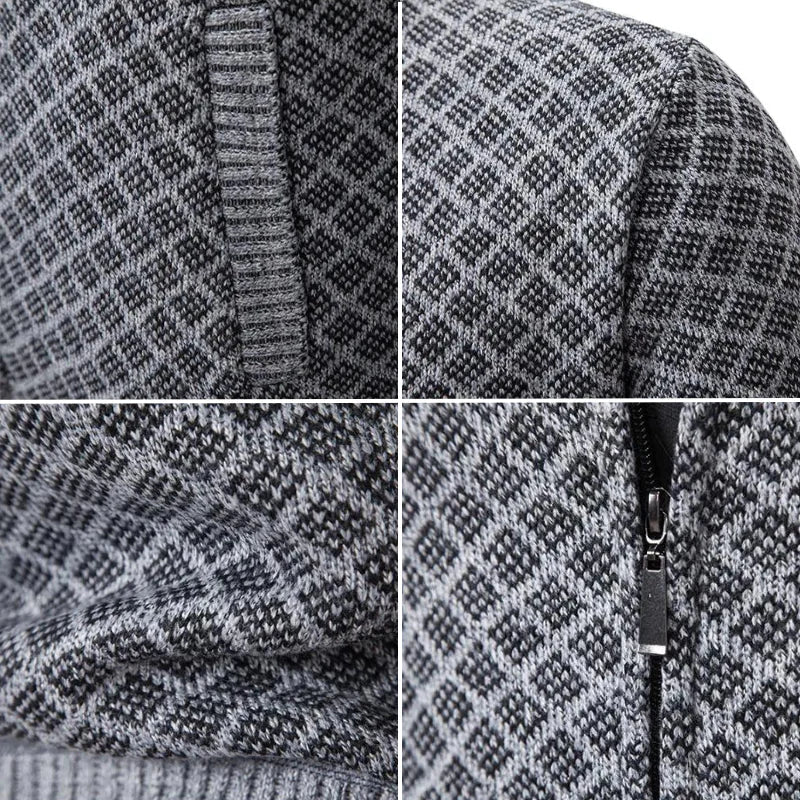 Chaqueta de Punto con Cremallera Celanova