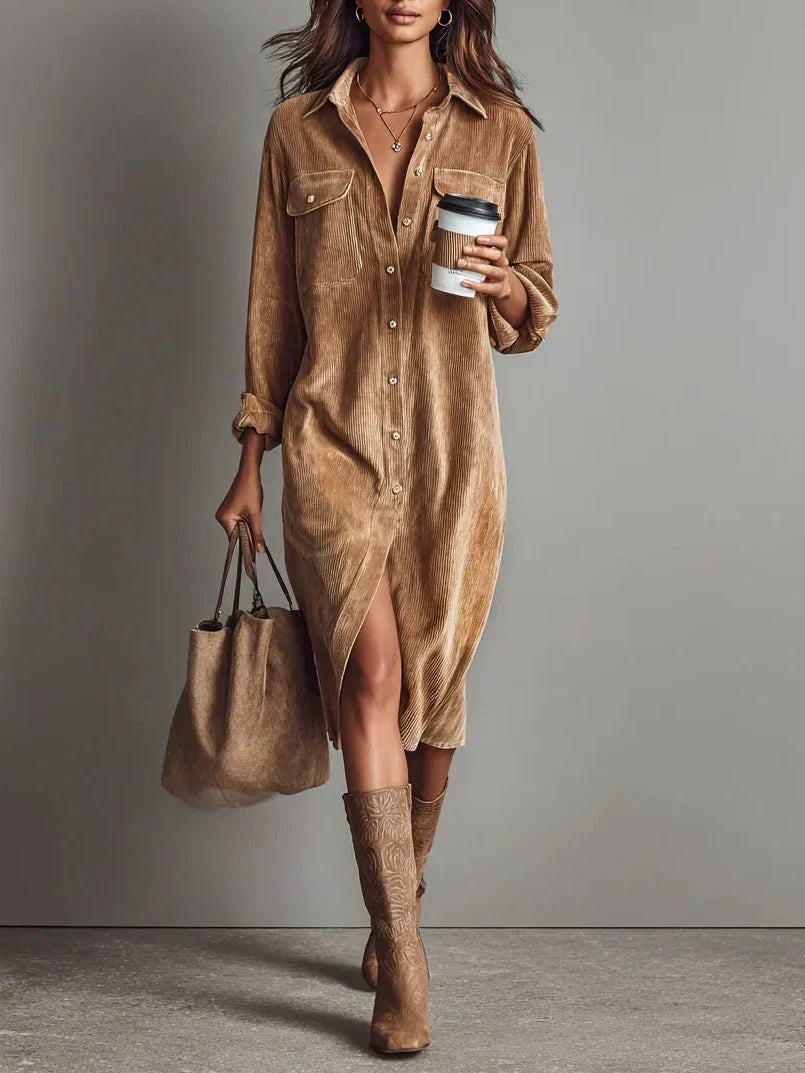 Vestido Midi de Pana Muros