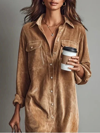 Vestido Midi de Pana Muros