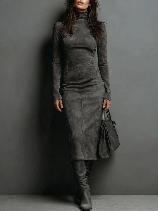 Vestido Midi Fluido Cambados