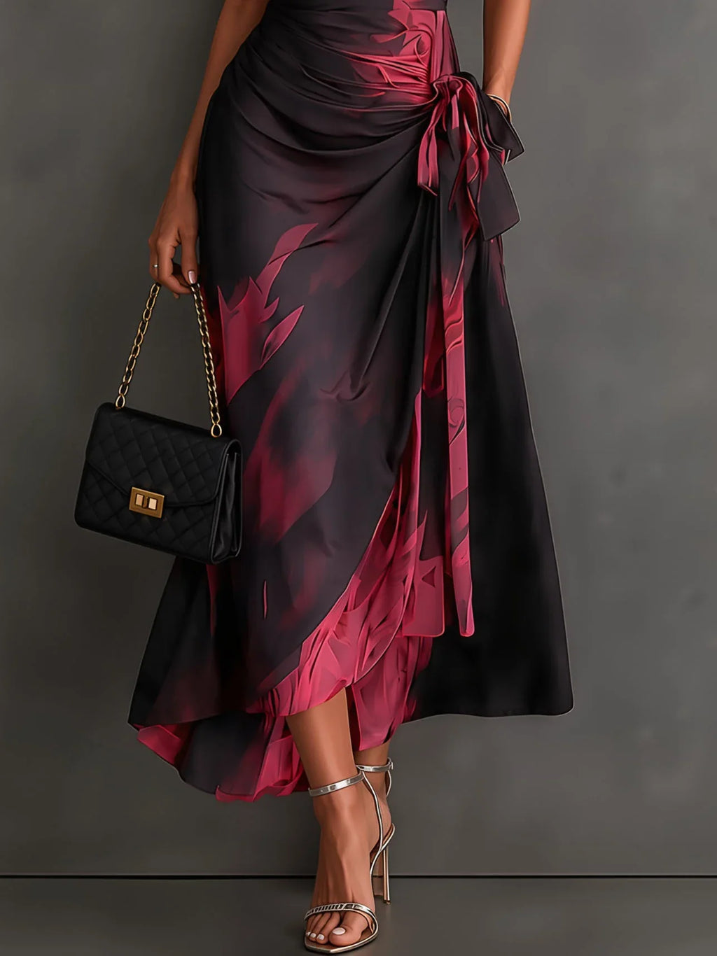Vestido Midi Cruzado Estella