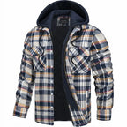 Chaqueta de Cuadros Acolchada Calella