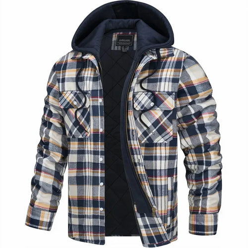 Chaqueta de Cuadros Acolchada Calella